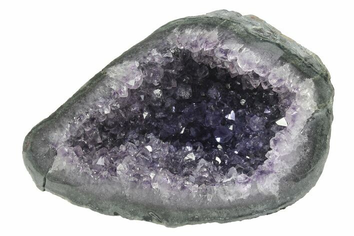 Purple Amethyst Geode with Polished Face - Uruguay #233635